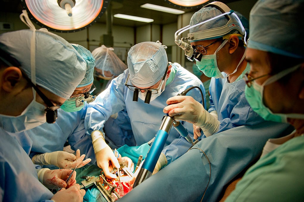 Surgical team on mission in Indonesia