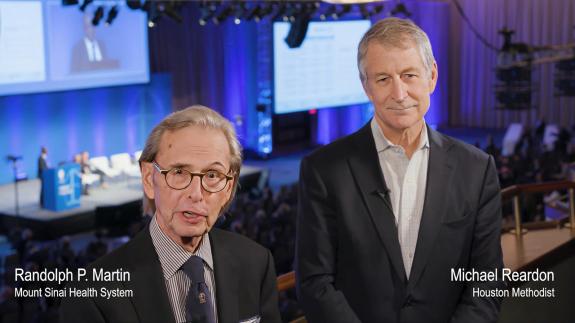 Screen capture of the video Michael Reardon: TMVR (Medtronic Apollo Trial)