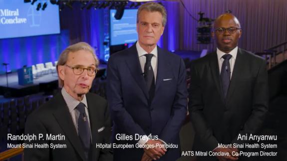 Screen capture of the video Anelechi Anyanwu and Gilles Dreyfus: 40 Year Anniversary of the French Correction