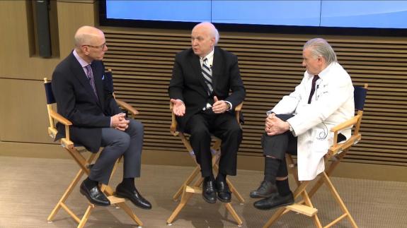 Screen capture of the video Roundtable Discussion - Aortic Valve Disease with Duke Cameron